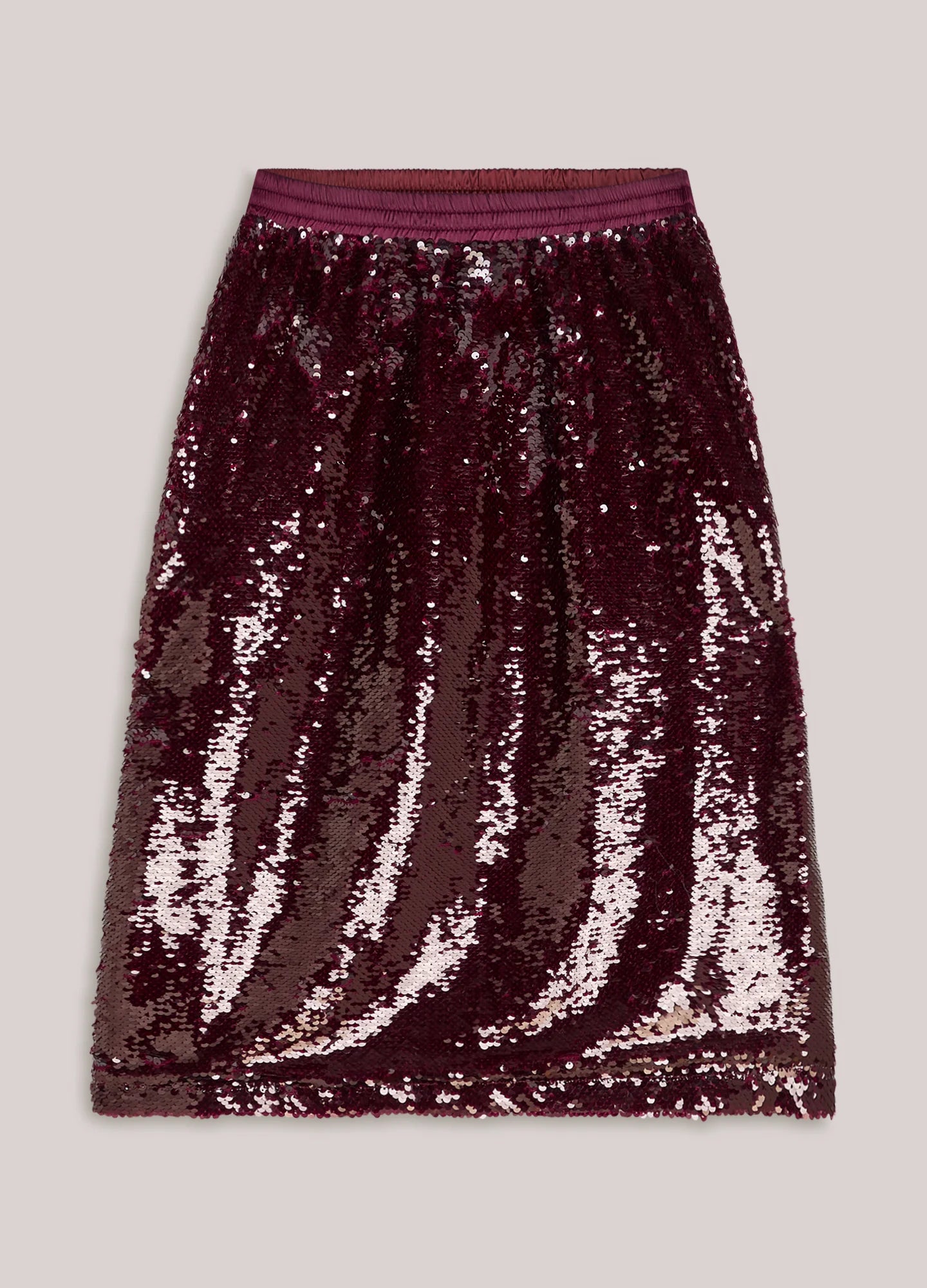 Summum Midi skirt in sequin fabric