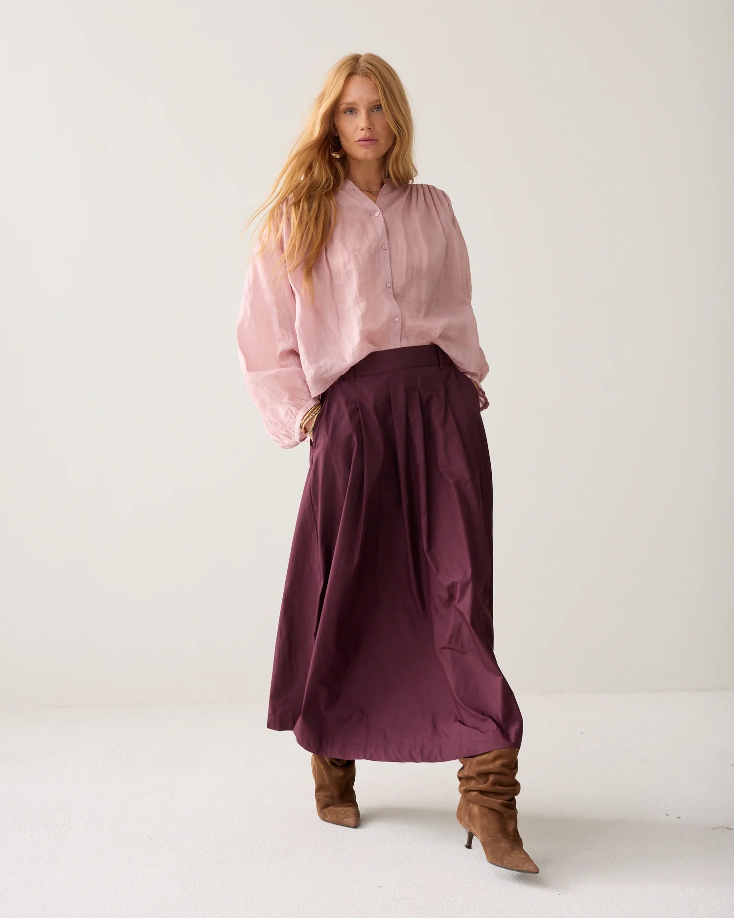 Summum Taffeta skirt