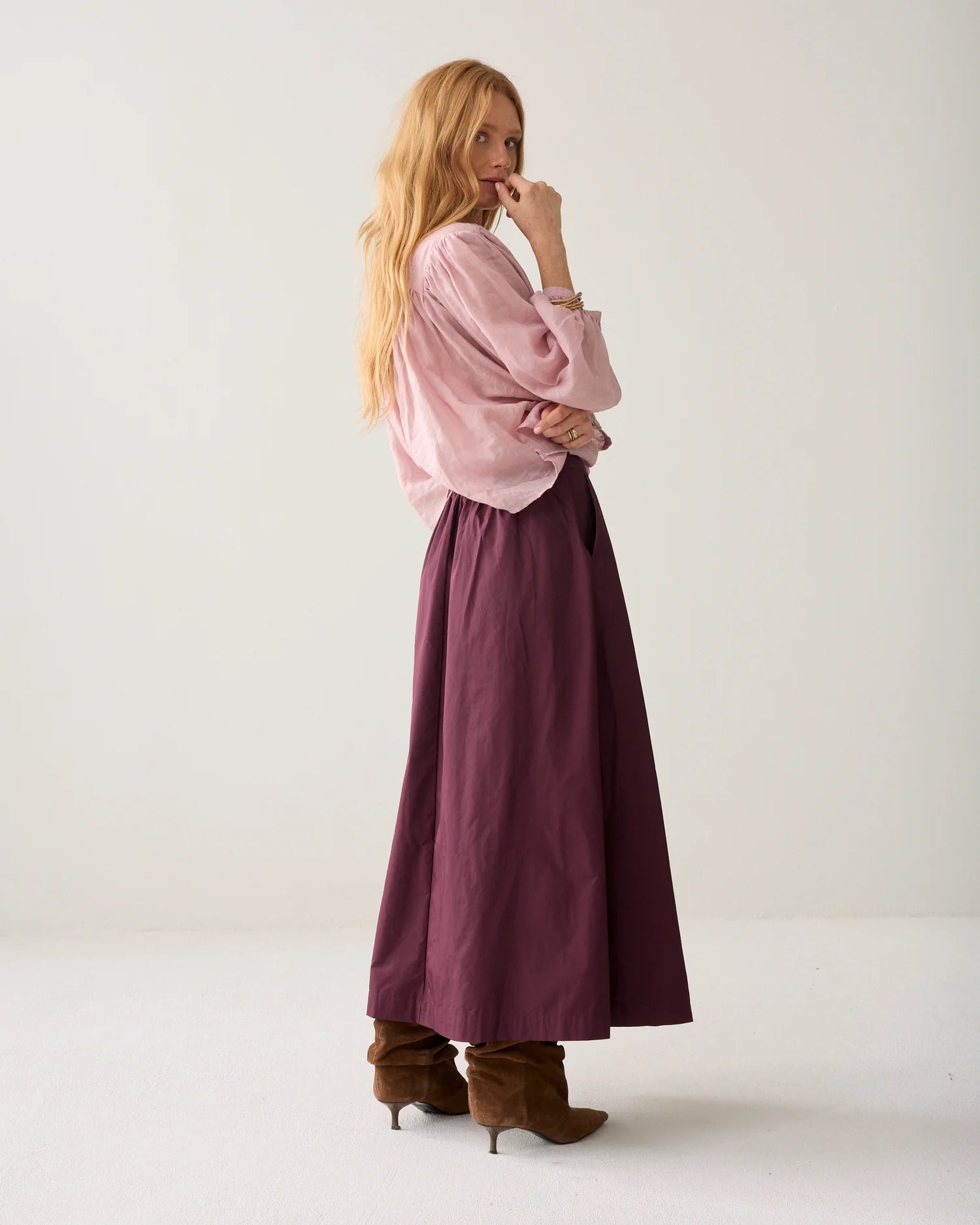 Summum Taffeta skirt