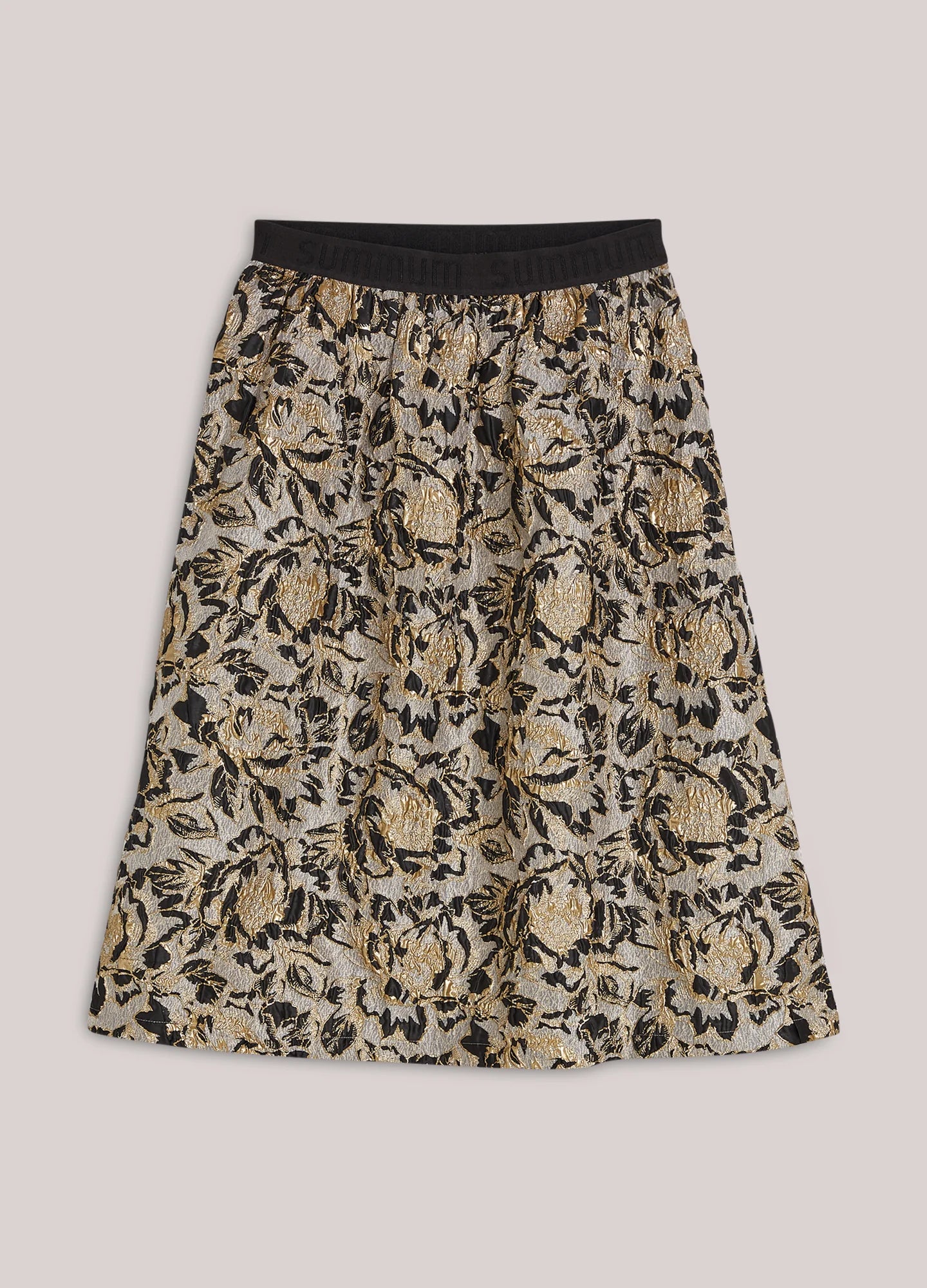 Summum Fancy A-line skirt in jacquard fabric