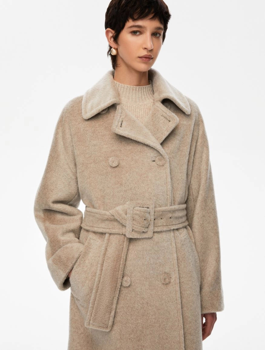 IBLUES DOUBLE-BREASTED COAT