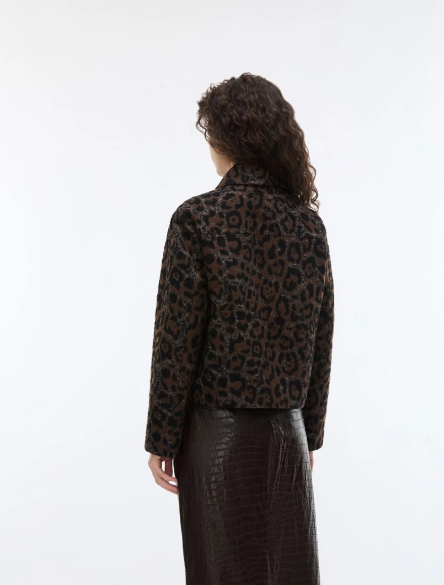 i BLUES ANIMAL-PRINT JACKET