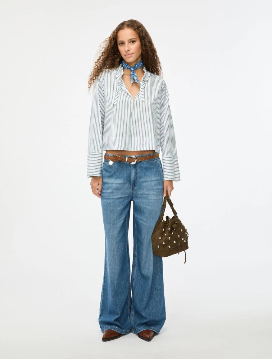 I Blues Boxy Shirt 2
