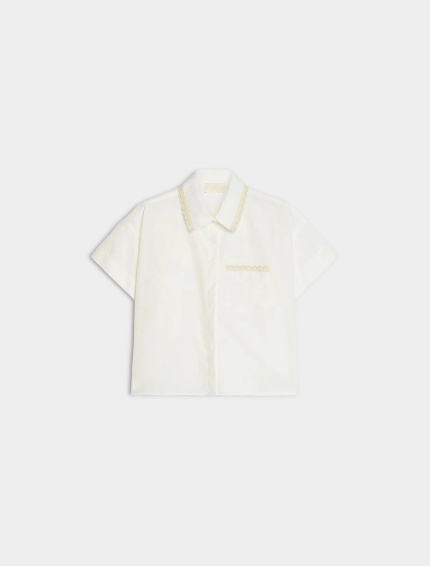 I BLUES BOXY SHIRT