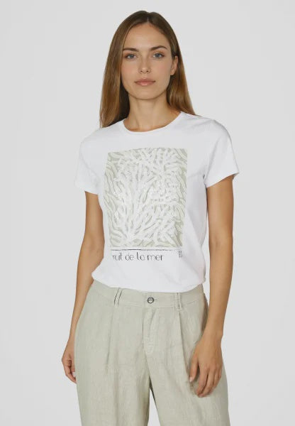 Marc Aurel Shirt with foil print