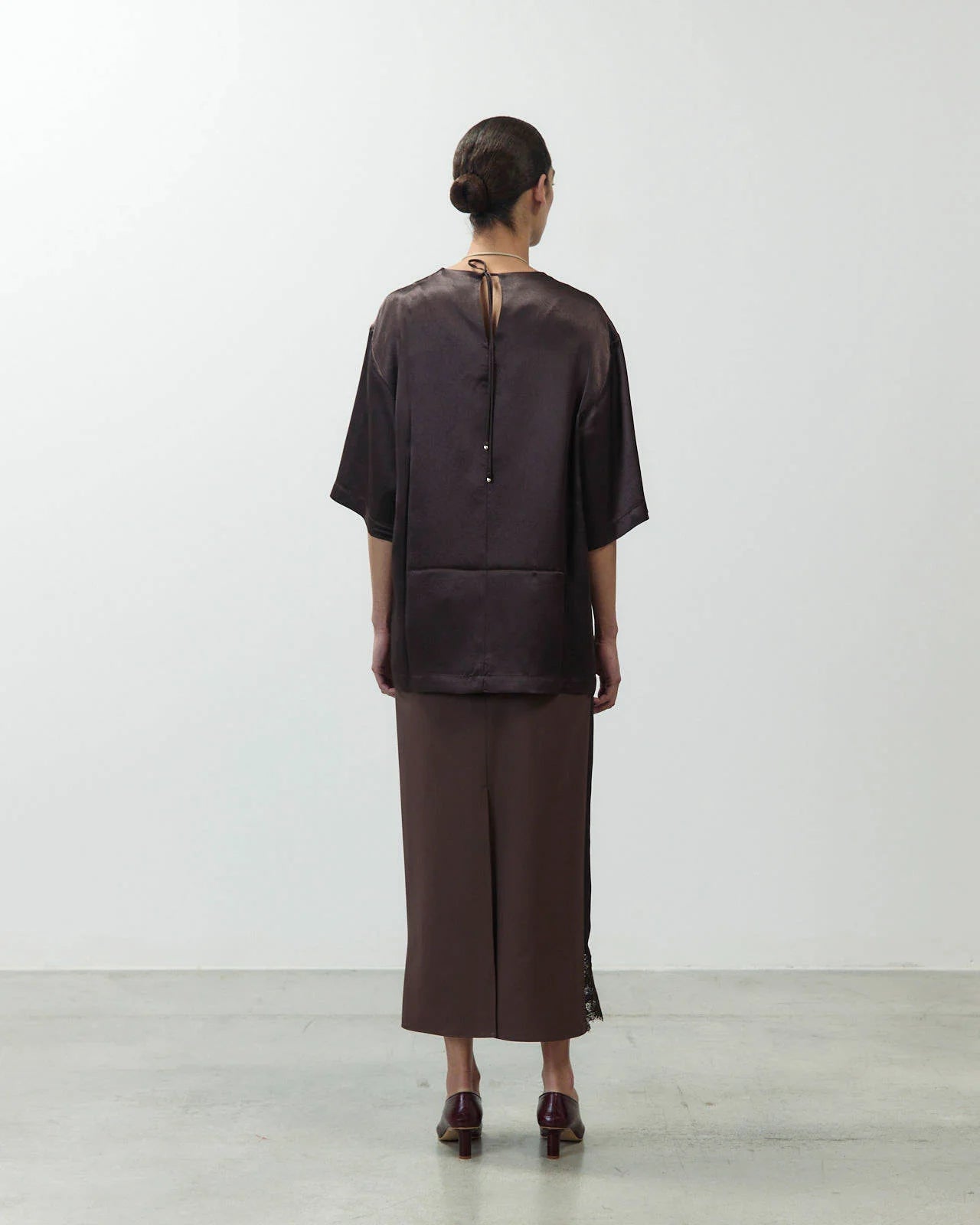ALYSI Satin Shirt