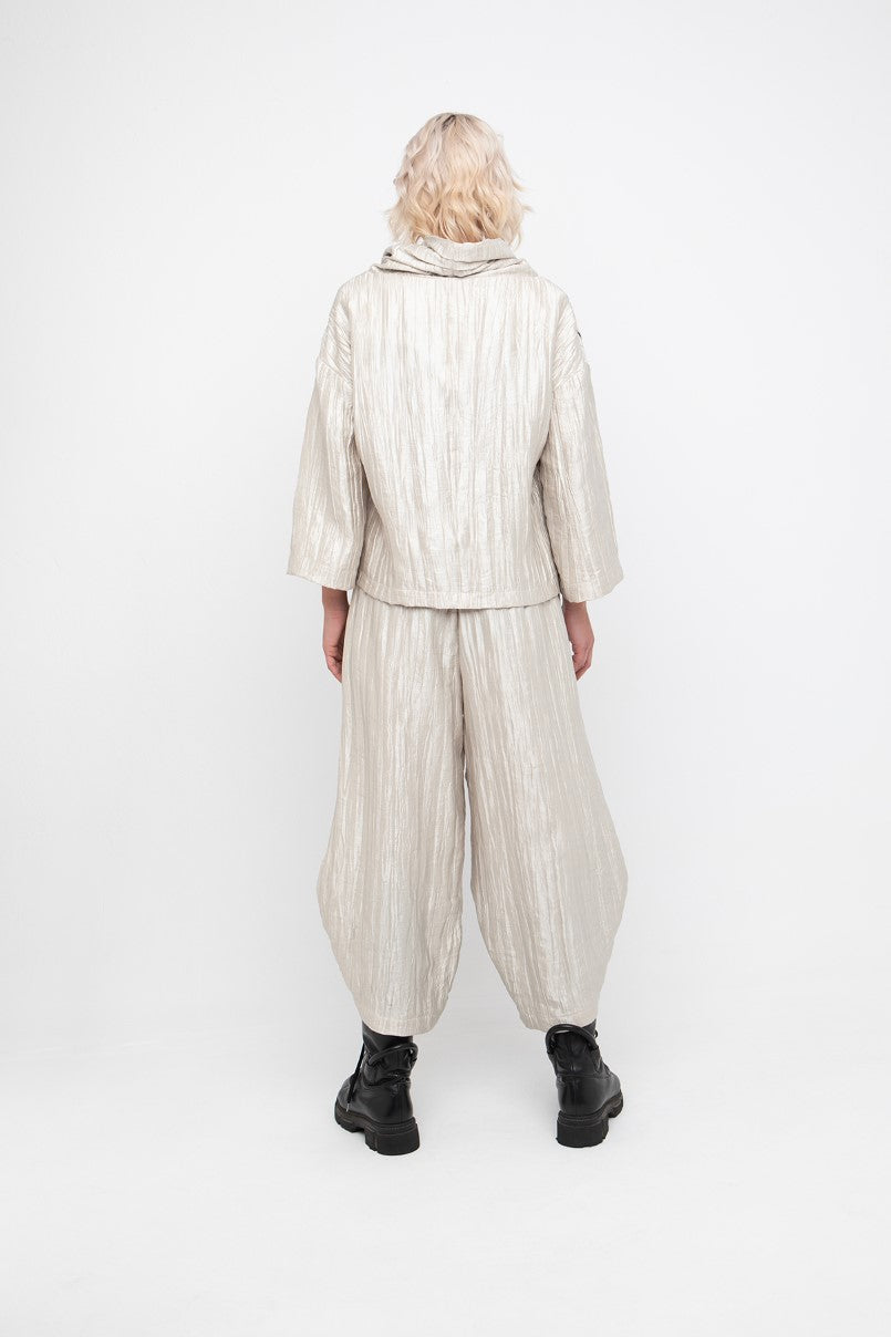 OZAI N KU GOLD SPLASH SHIRT