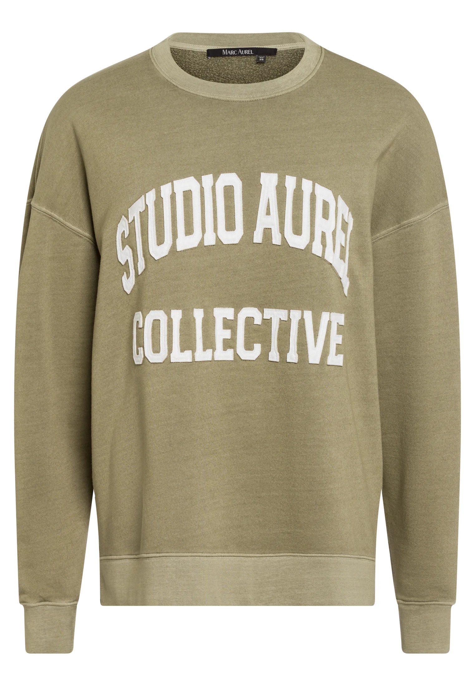 Marc Aurel Sweatshirt with logo appliqué