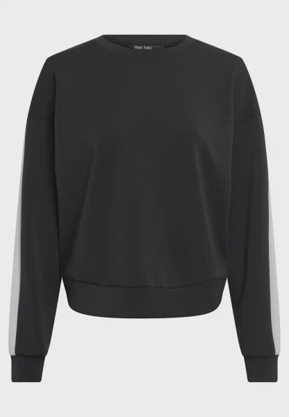 Marc Aurel Sweatshirt with contrasting stripes