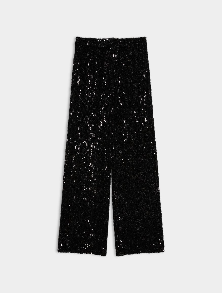 i blues EMBROIDERED TULLE TROUSERS