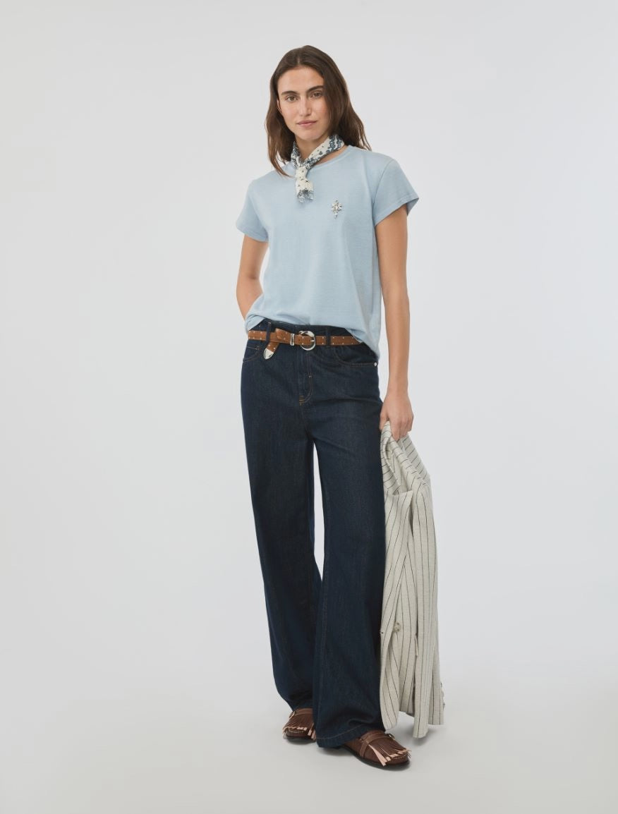 I BLUES RHINESTONE T-SHIRT