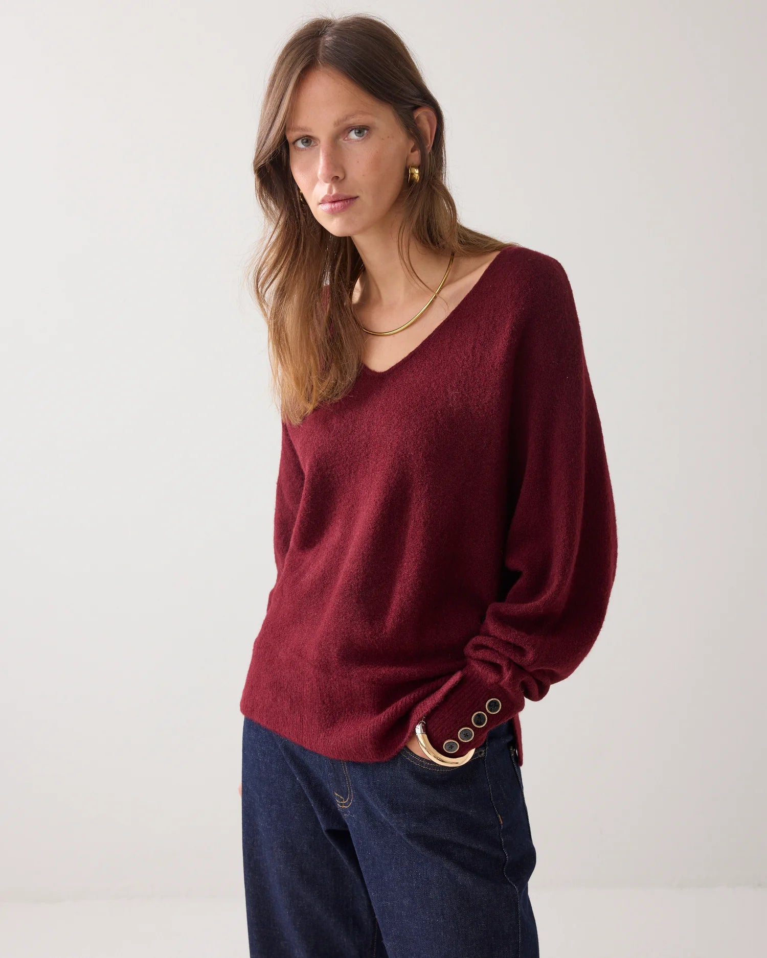 Summum Soft oversized jumper
