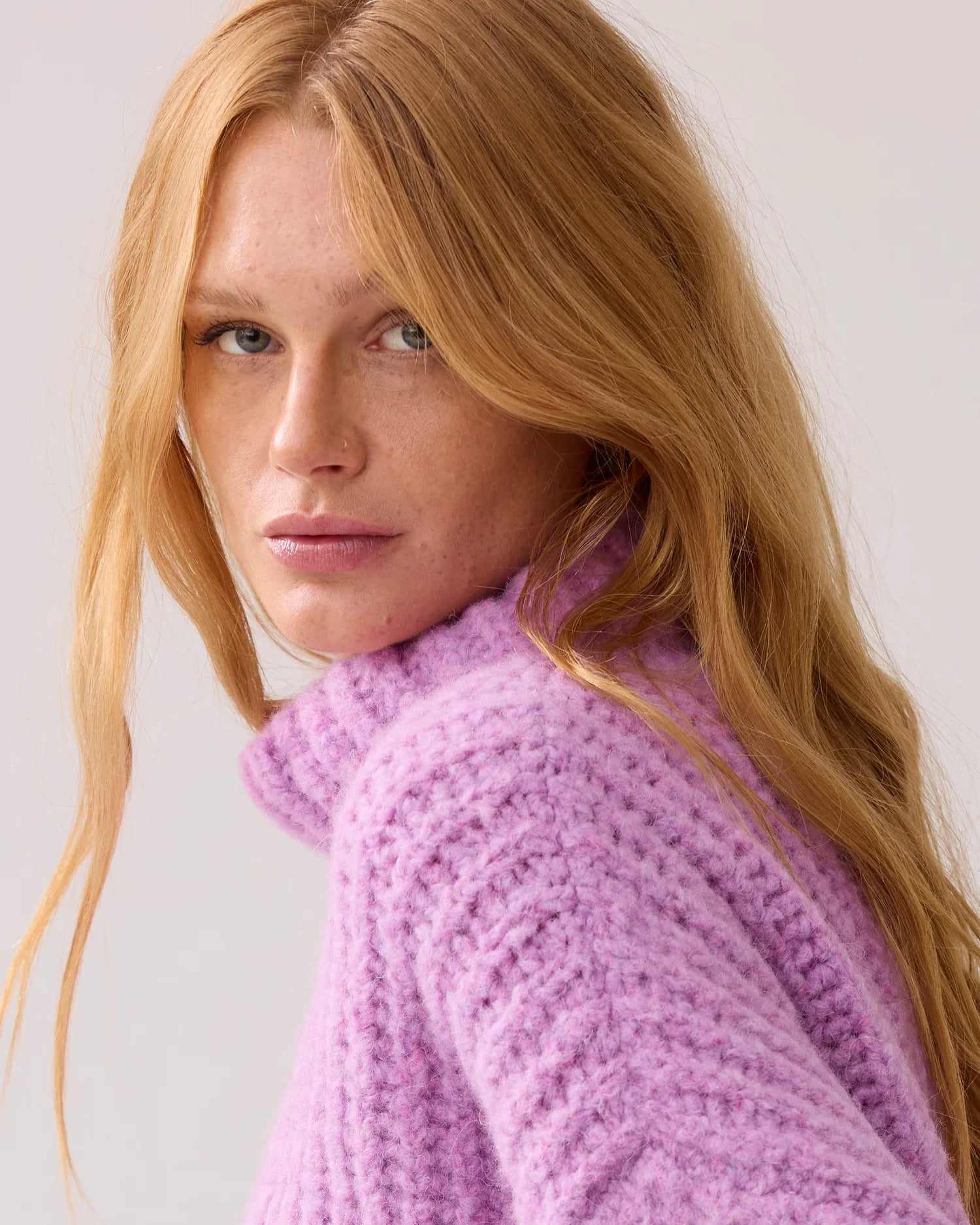 Summum Oversized jumper in Italian yarn