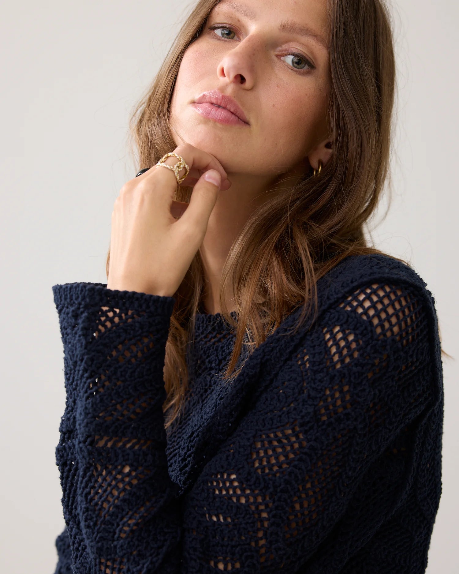 Summum Jumper in macramé look