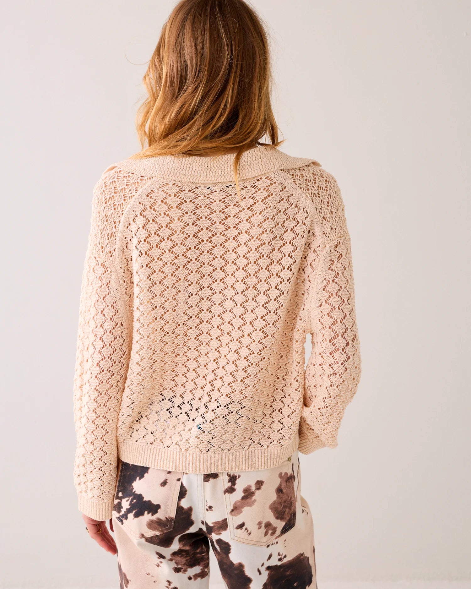 Summum Knitted polo jumper