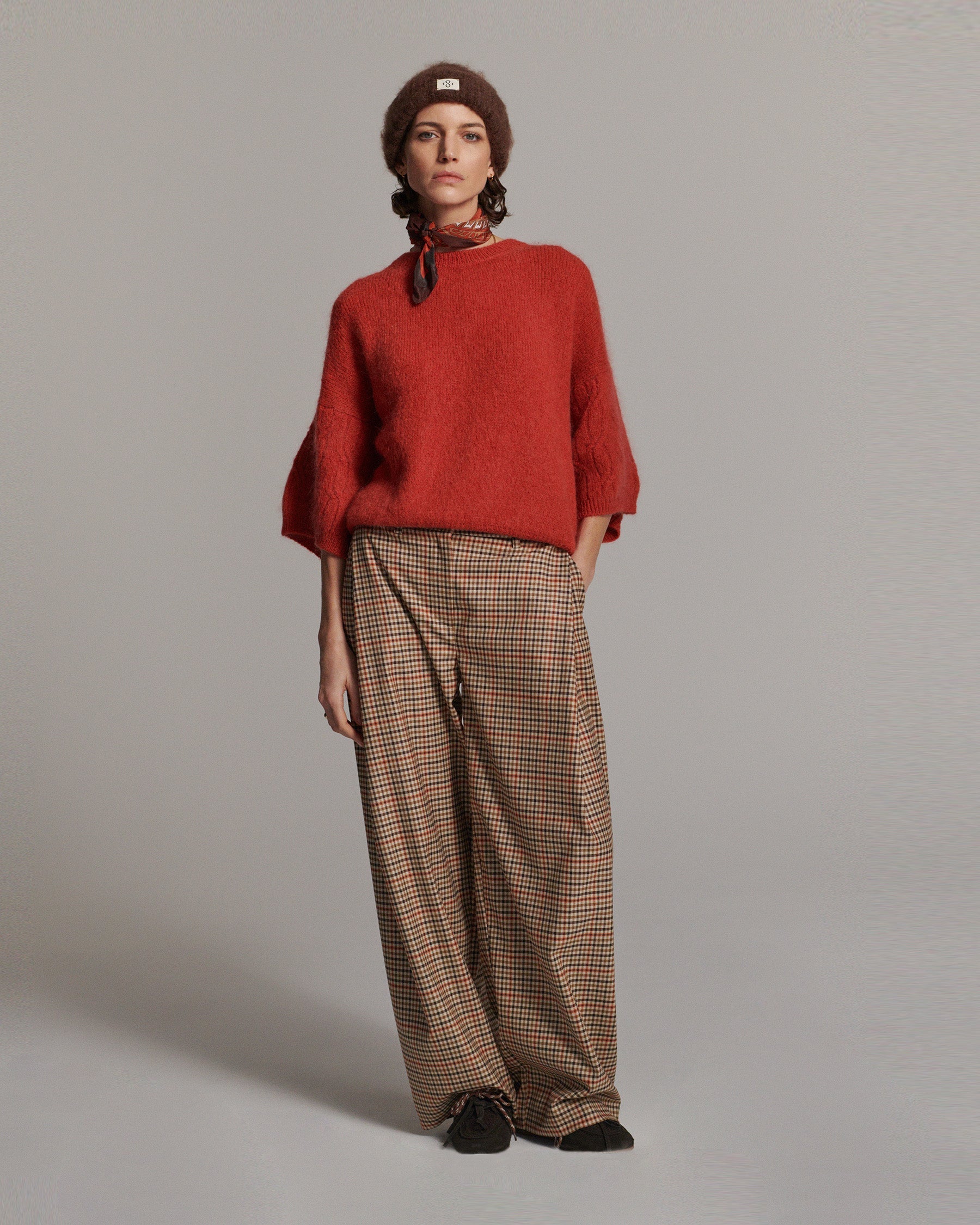 Summum Boxy jumper in an Italian mohair blend