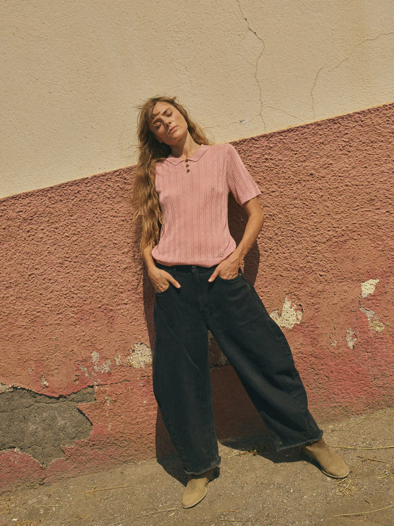 HEYANNO Trooper Black Jeans