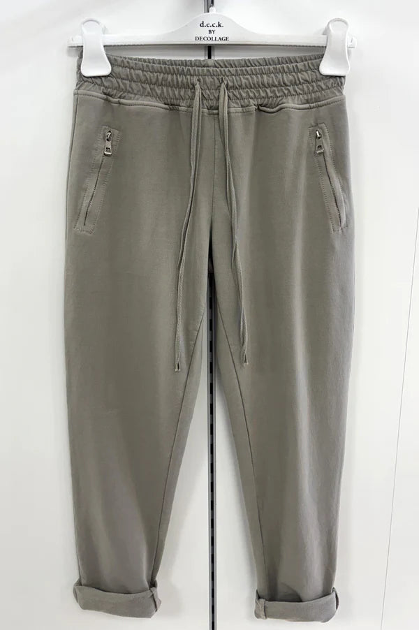 DECK Basic Zip Pocket Joggers