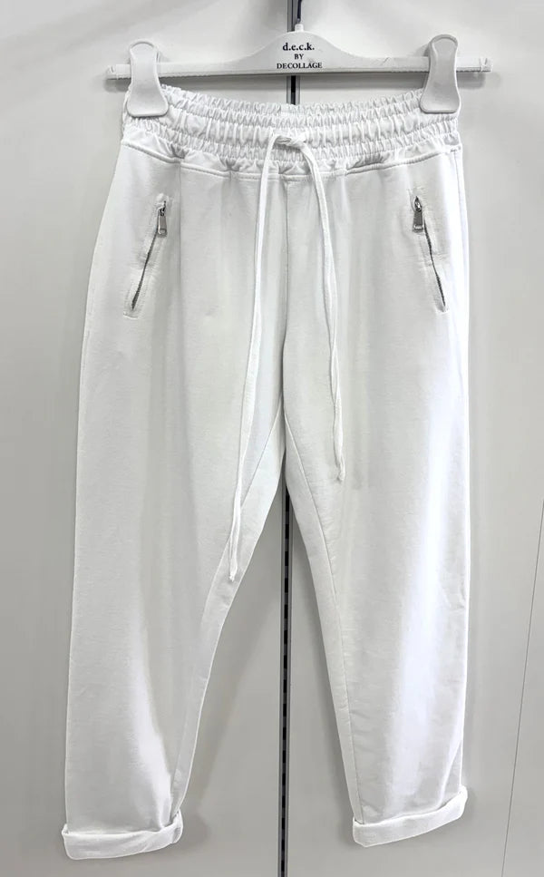 DECK Basic Zip Pocket Joggers