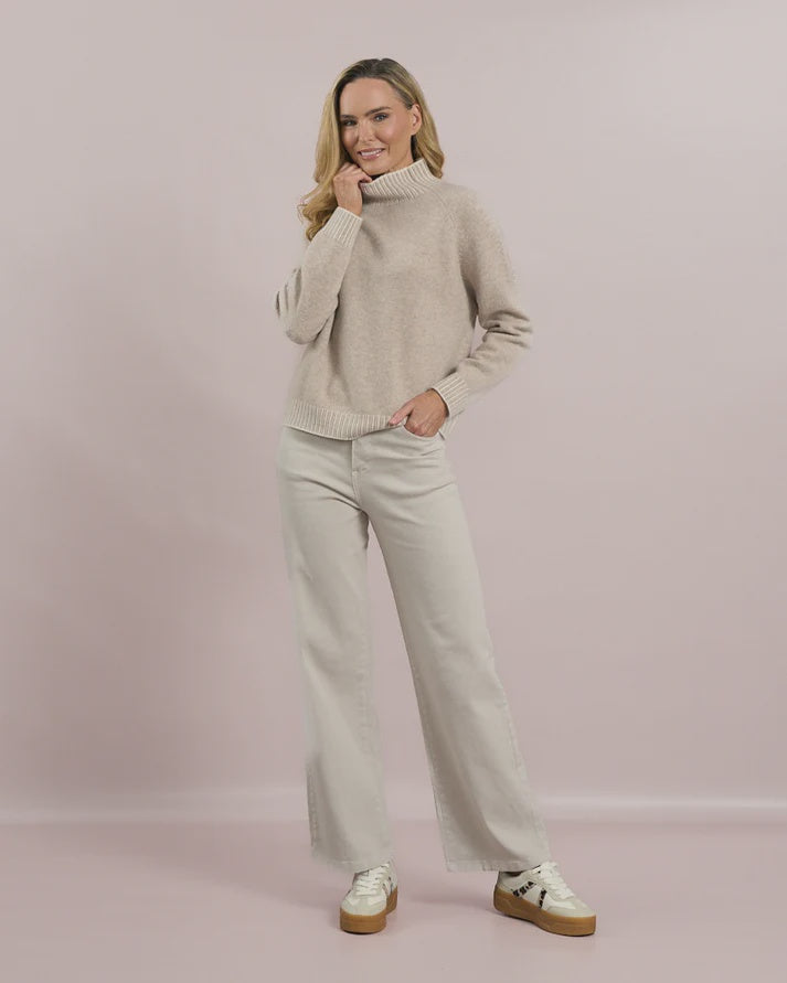 DECK Wool stitch detail knit