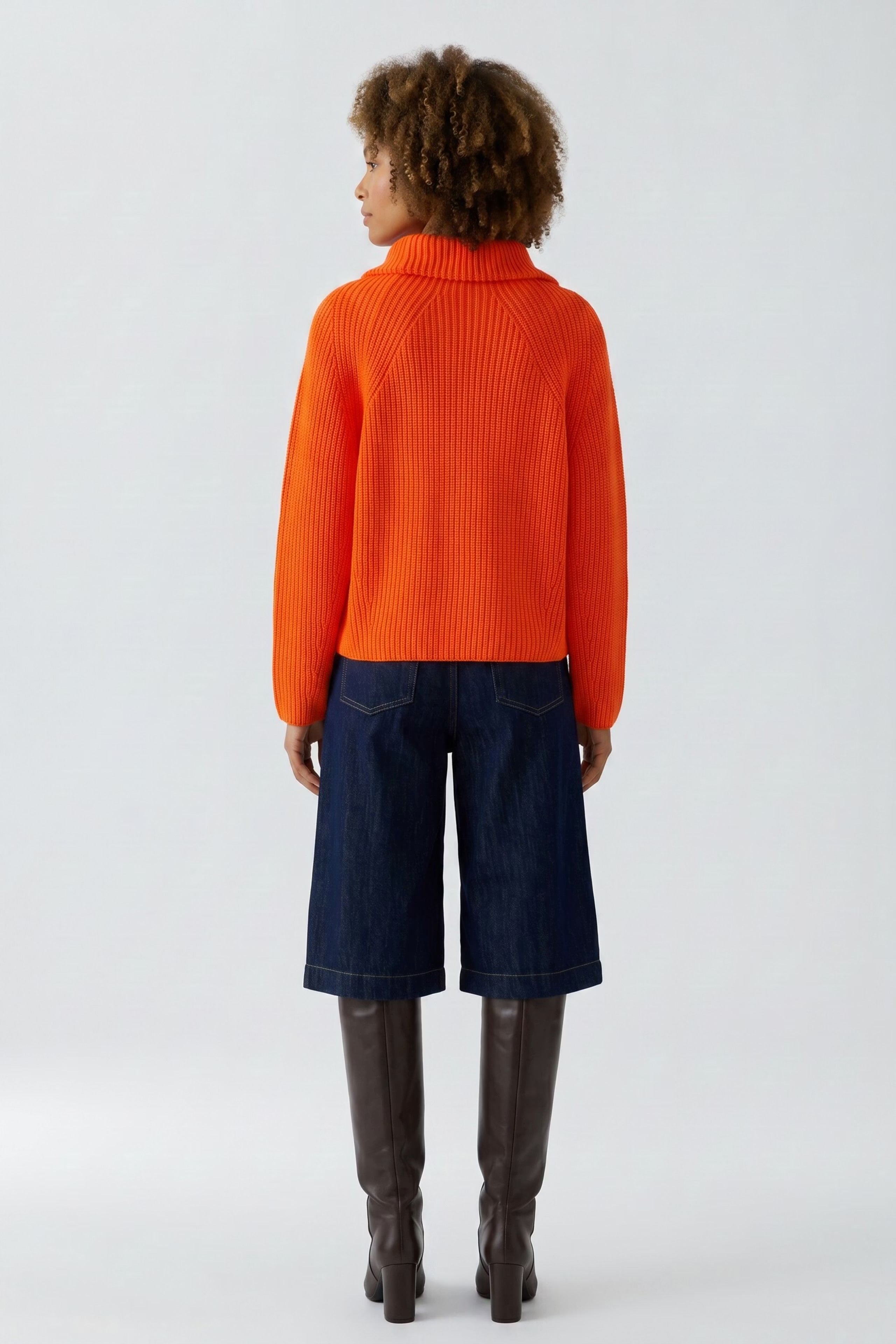 Oui Cotton Troyer pullover