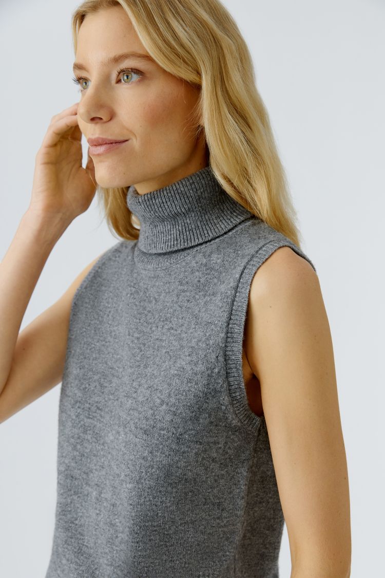 OUI Knitted top - grey