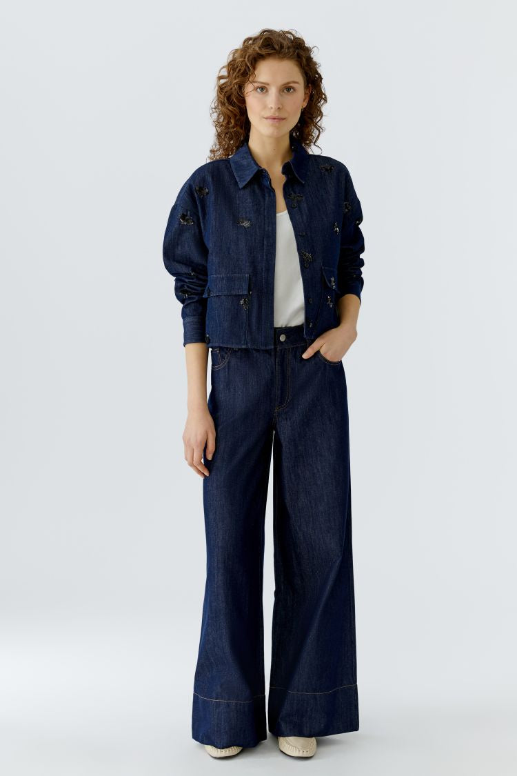 OUI Shirt with sequnce