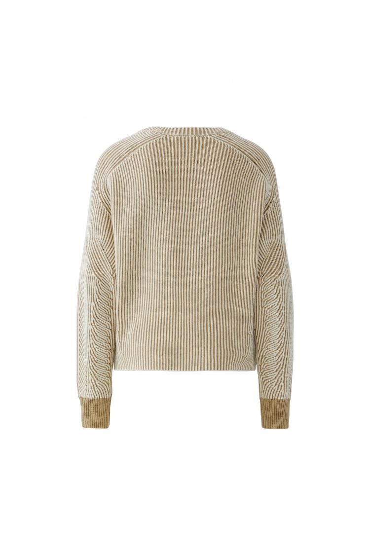 OUI Knitted Pullover in raglan style with high-quality decreases