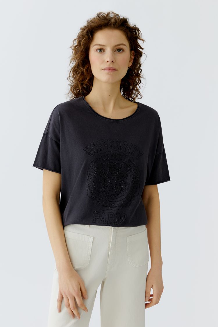 OUI T-shirt - silver