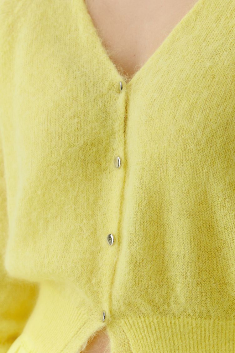 OUI Knit jacket - lemon zest