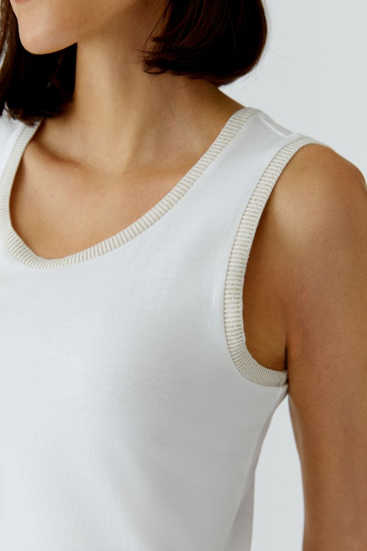 OUI Midi dress - optic white