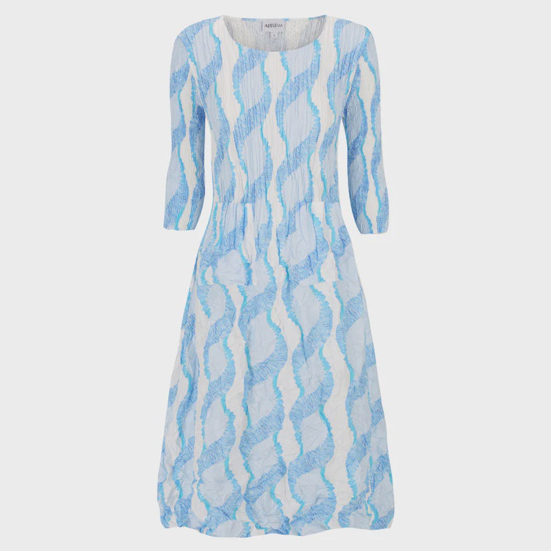 ALQUEMA 3/4 Sleeve Smash Pocket dress Und Cur