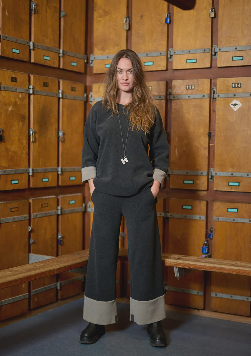 Henriette Steffensen FLARE TROUSERS 2 colored