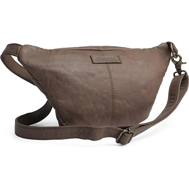 DEPECHE Classic leather bumbag