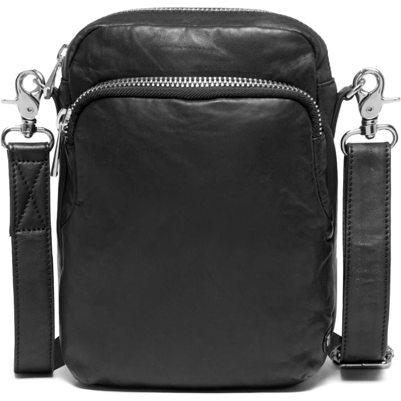 DEPECHE Crossover bag in strong and nice leather quality