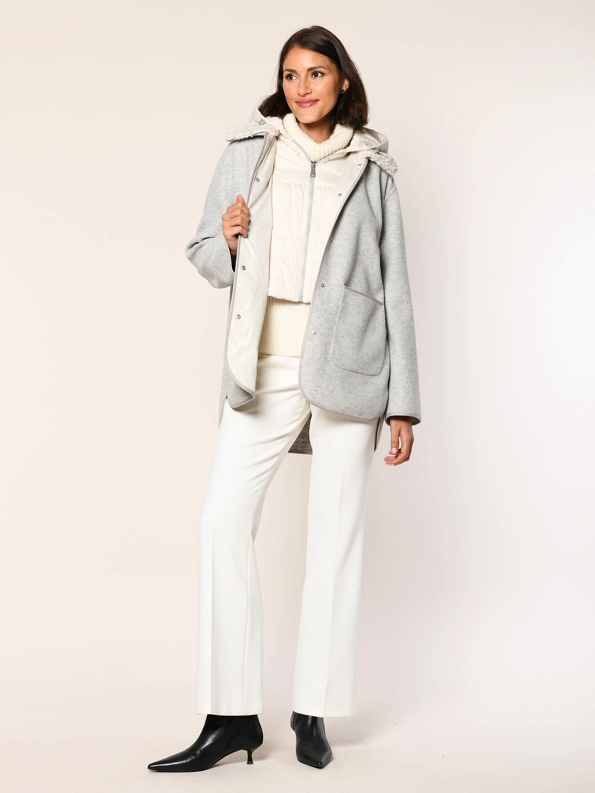White Label Woll-Parka