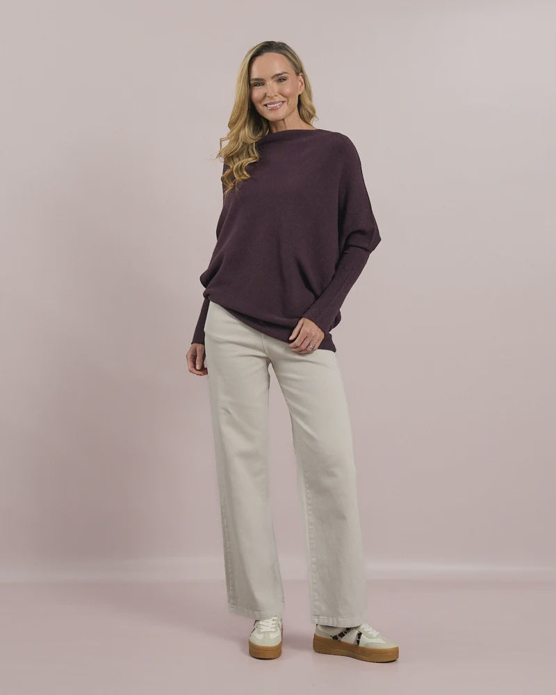 Deck Asymmetric knit