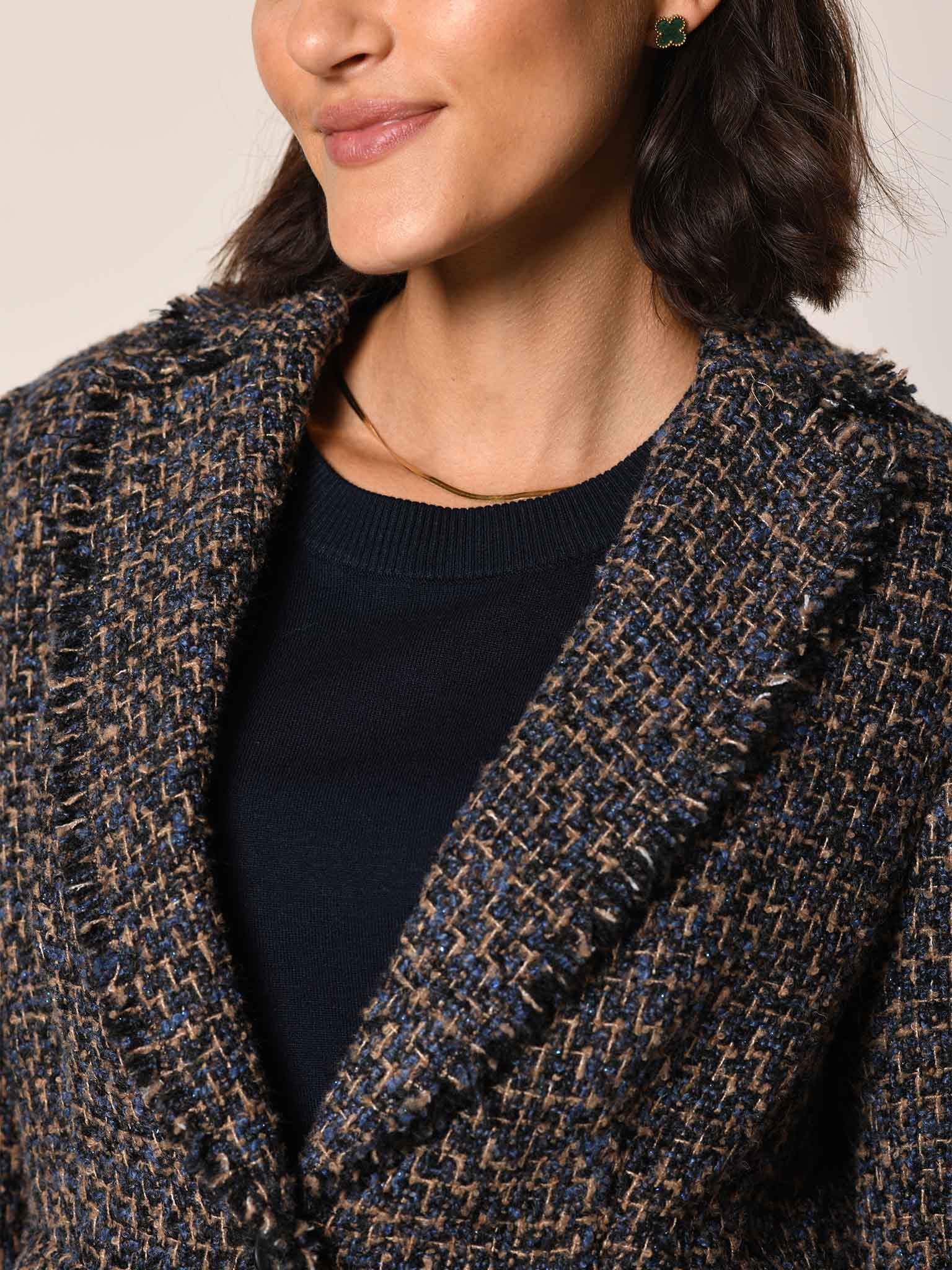 White Label Boucle Blazer