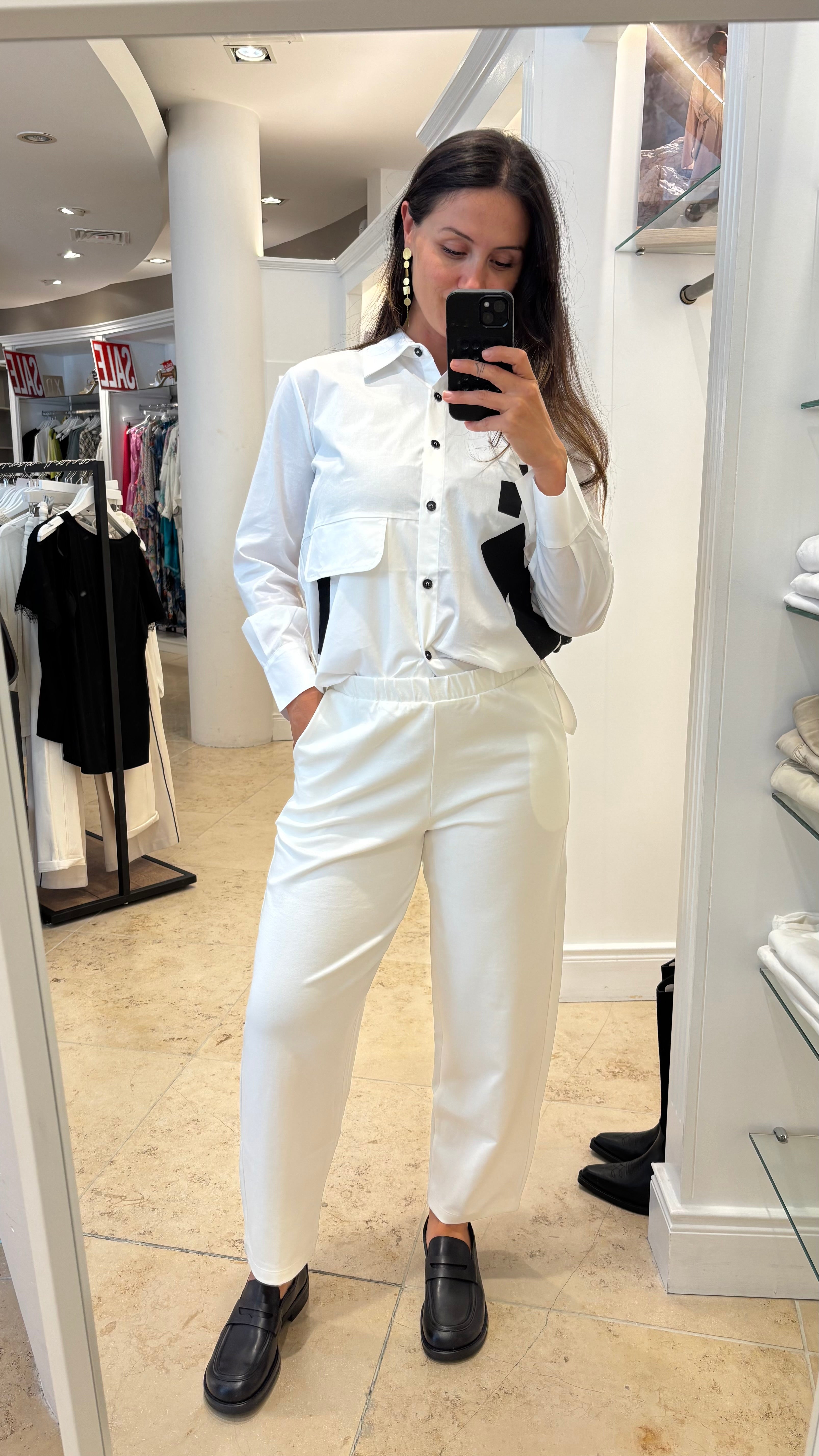 NAYA Soft Pull Up Shaped Trouser With Side Pocket