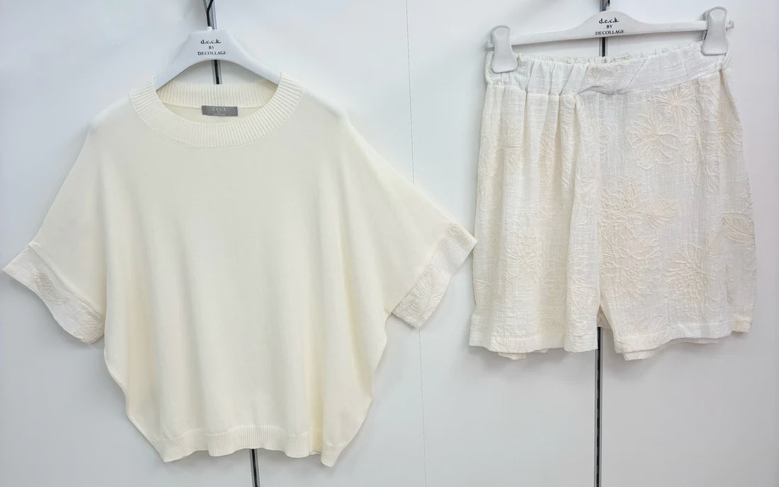 Deck Shorts & Knit Set