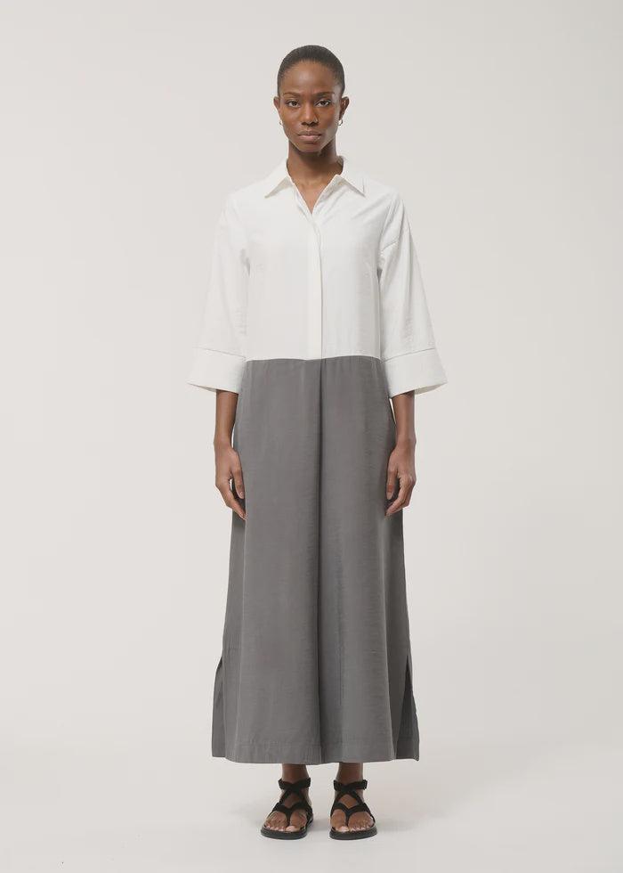 humility Oversized two-tone jumpsuit