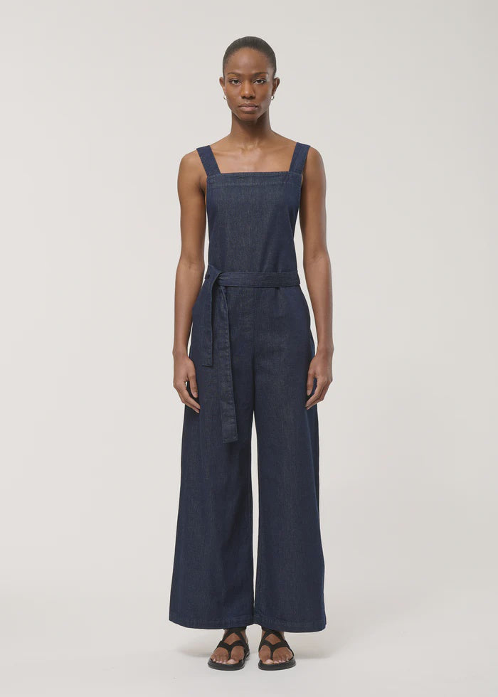 humility Denim Overalls Jumpsuit