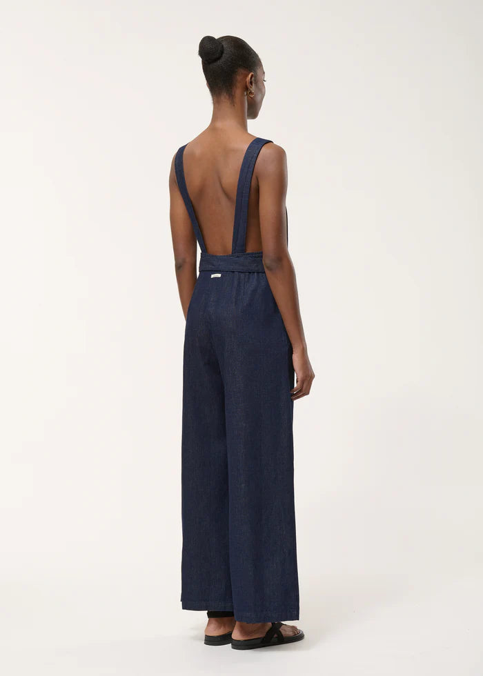 humility Denim Overalls Jumpsuit