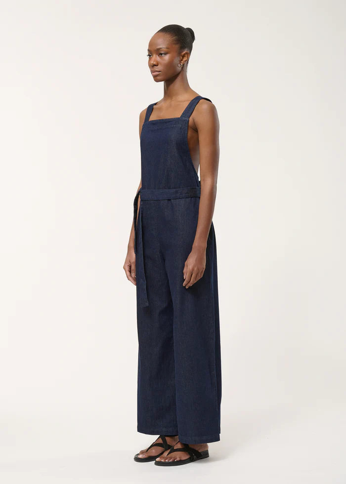 humility Denim Overalls Jumpsuit