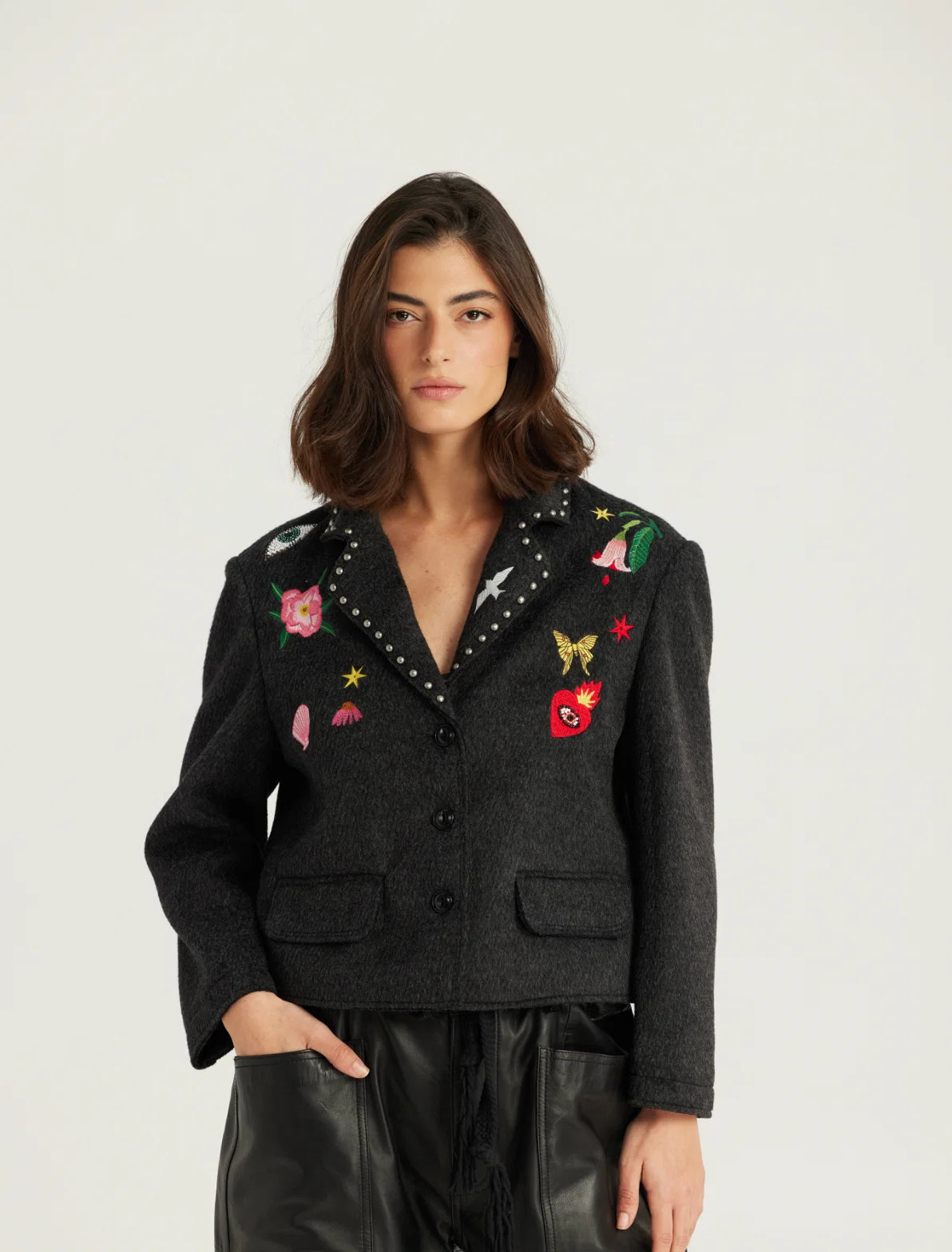 ME369 heven short jacket