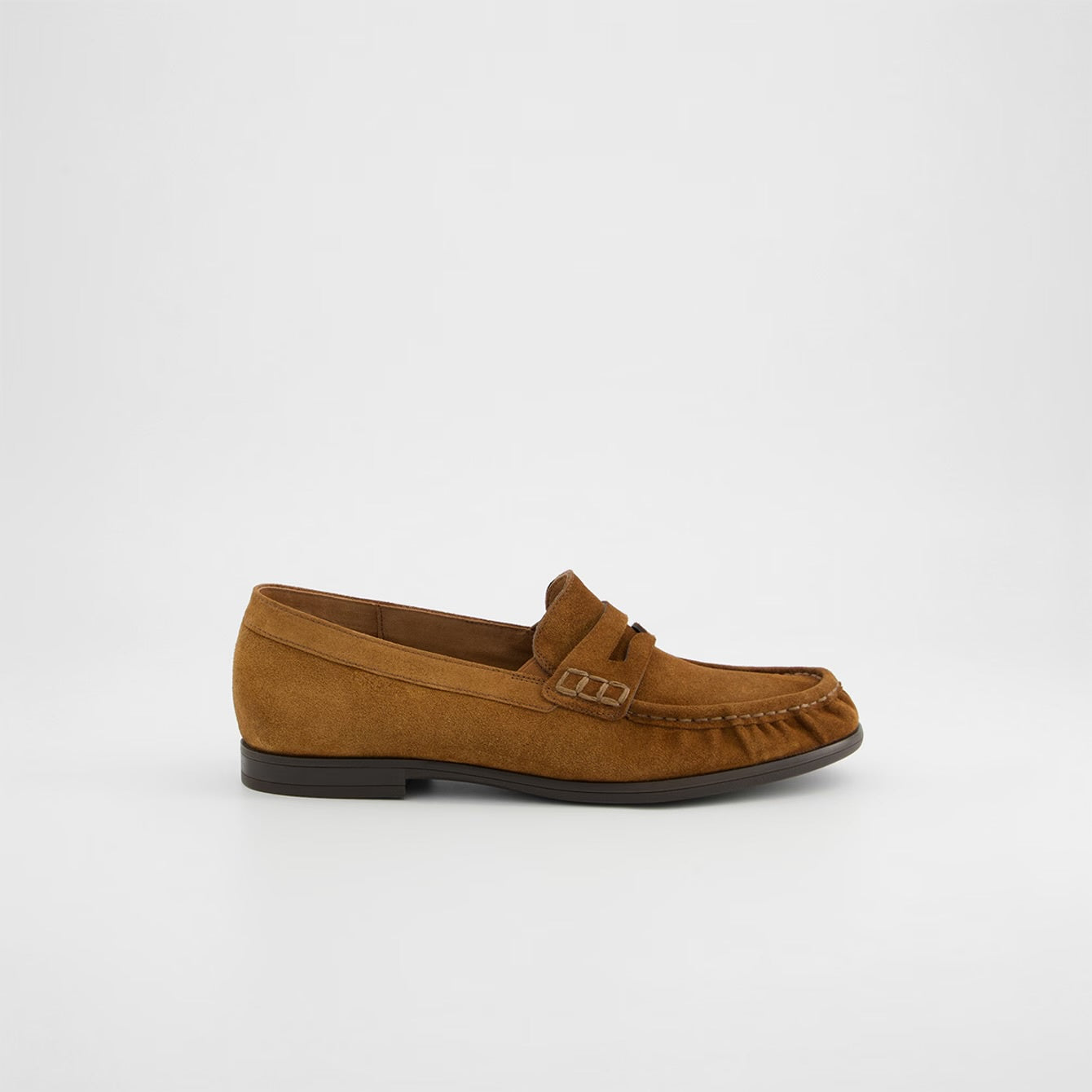 Paul Green Moccasins Soft Suede Toffee