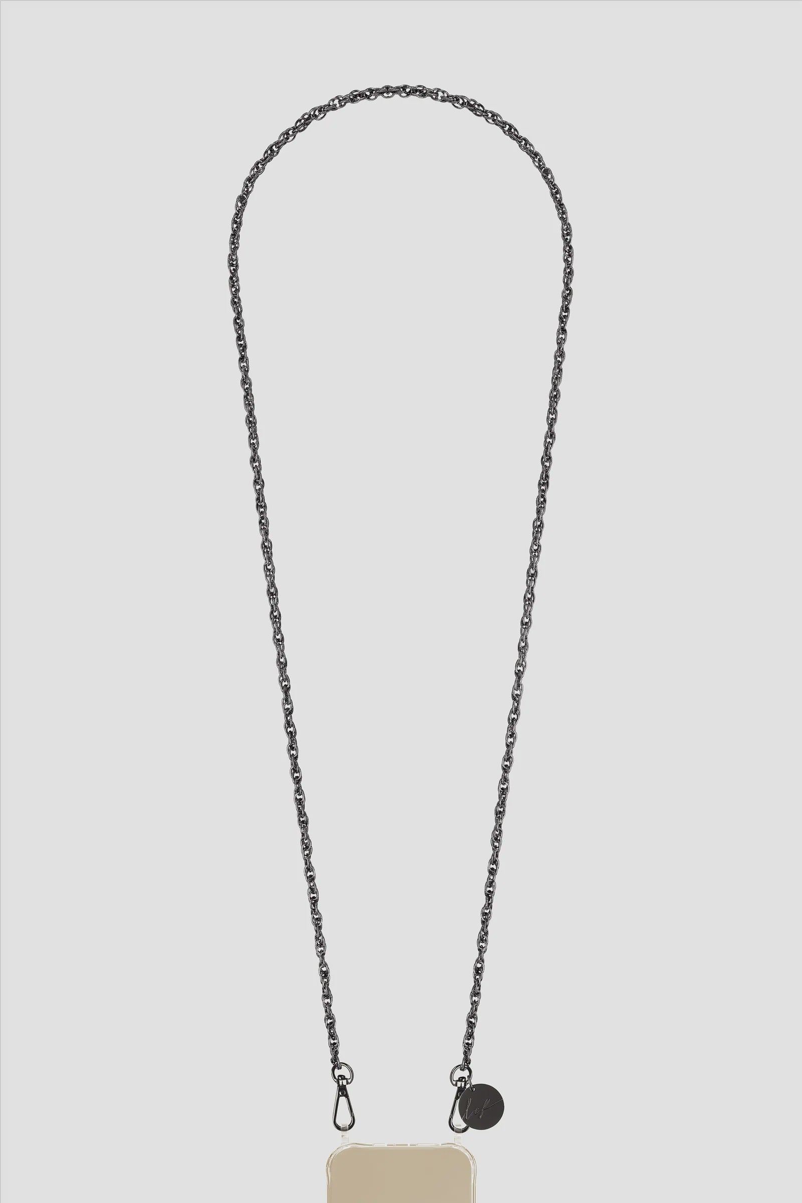 La Coque Francaise Long Chain Frankie Black