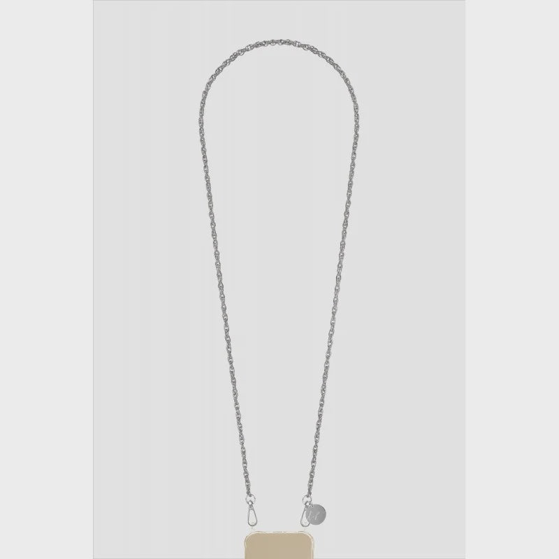 La Coque Francaise Long Long Frankie Chain Silver