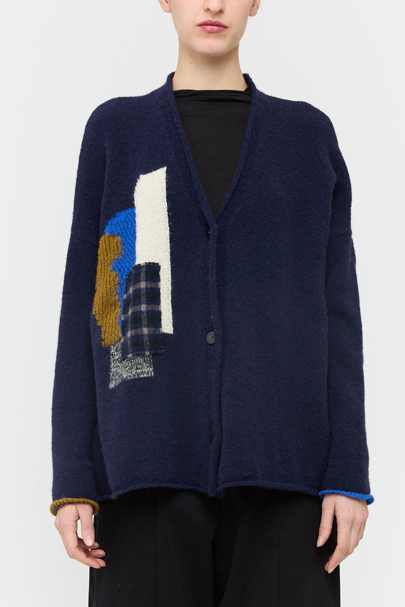 Neirami Patch Cardigan