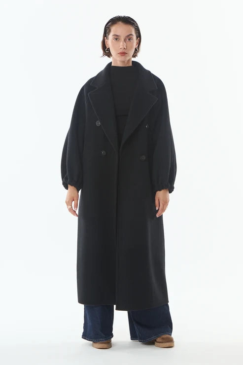 Giovanni Paris MANOLA - Wool and cashmere blend coat